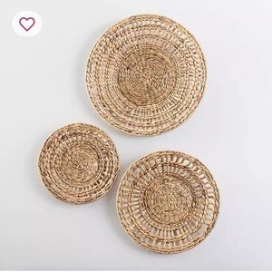 NIB Kirkland’s Basket Wall Plaques